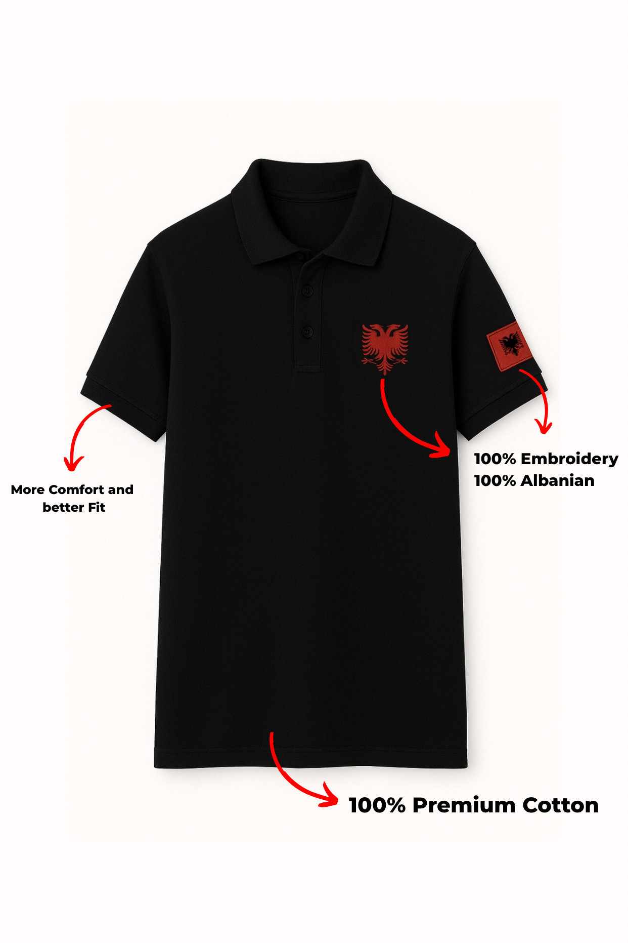 Albania Poloshirt