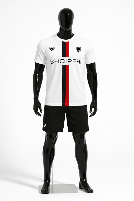 "SHQIPËRI" Jersey White Edition