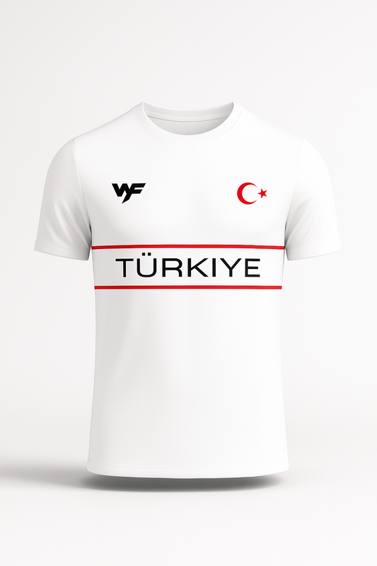 "TÜRKIYE" Jersey White Edition