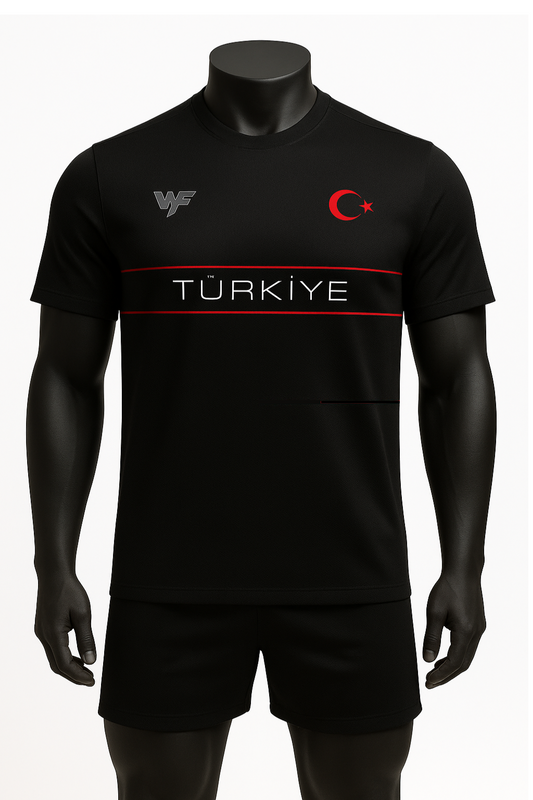 "TÜRKIYE" Jersey Black